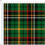 Christmas Green Plaid Fabric 1469