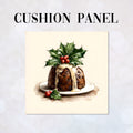 CUSHION Panel Christmas Pudding CP-787