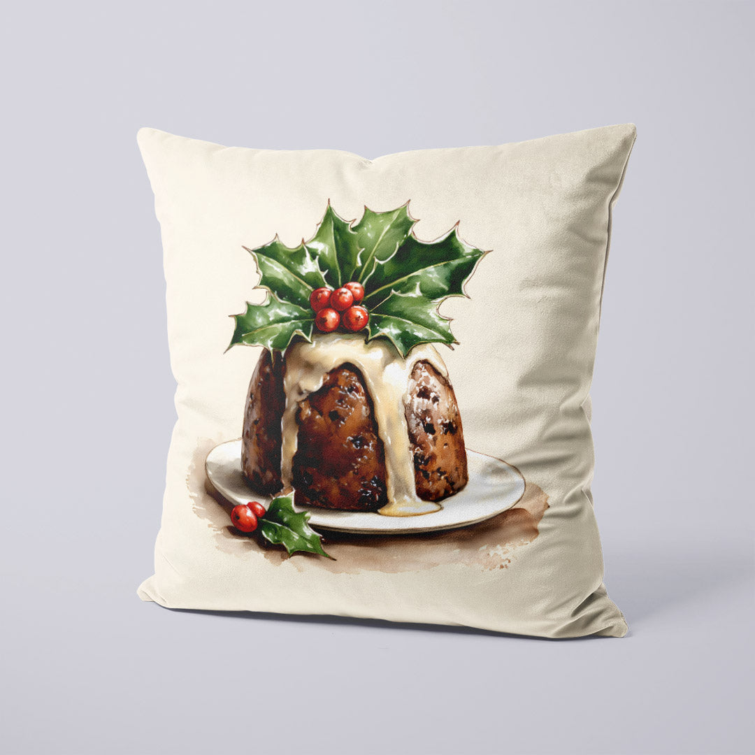 CUSHION Panel Christmas Pudding CP-787
