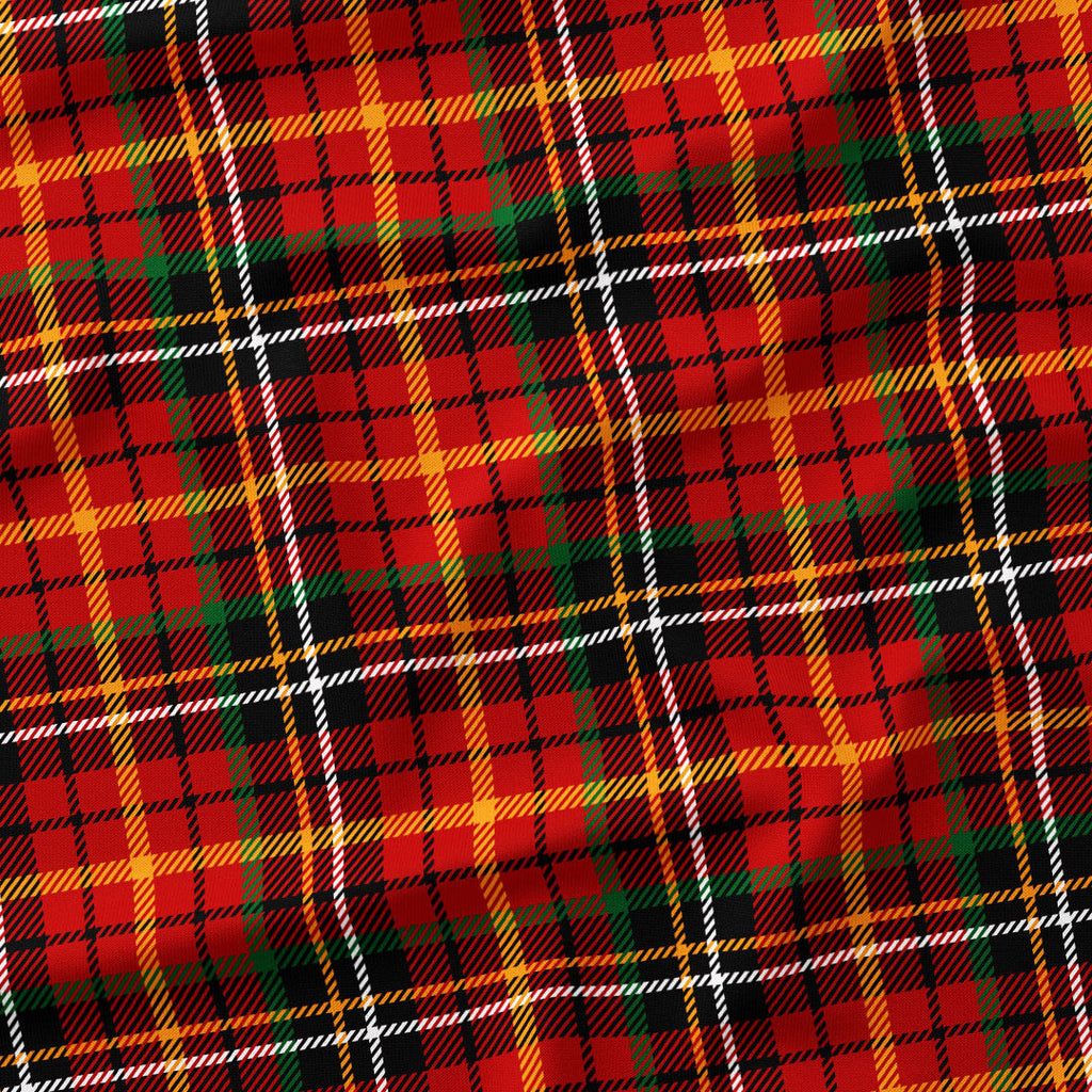 Christmas Red Plaid Fabric 1468