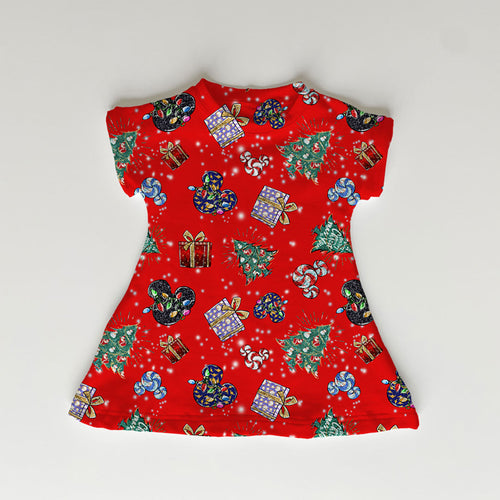 Christmas Red Fabric