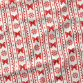 Christmas Snowflake Coquette Fabric