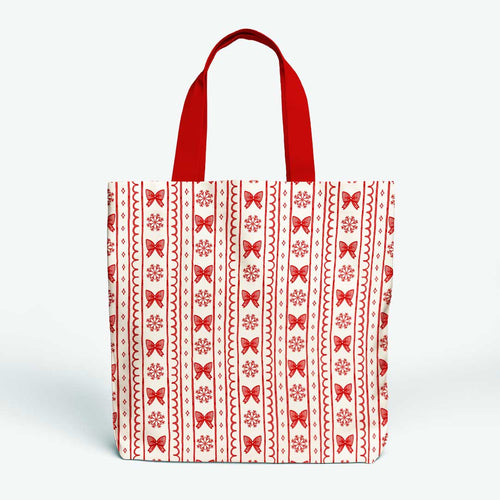Christmas Snowflake Coquette Fabric