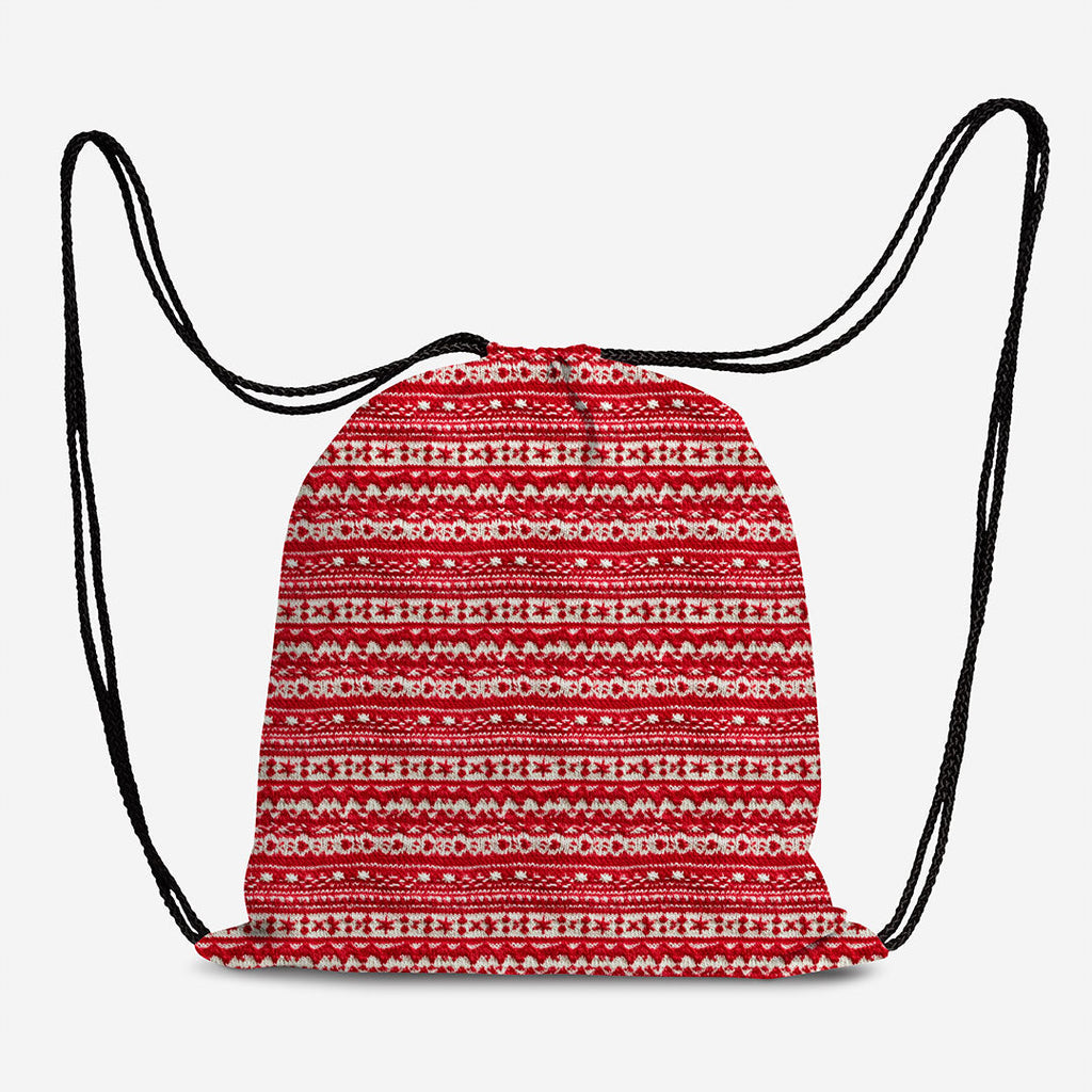 Christmas Sweater Red Knit Fabric