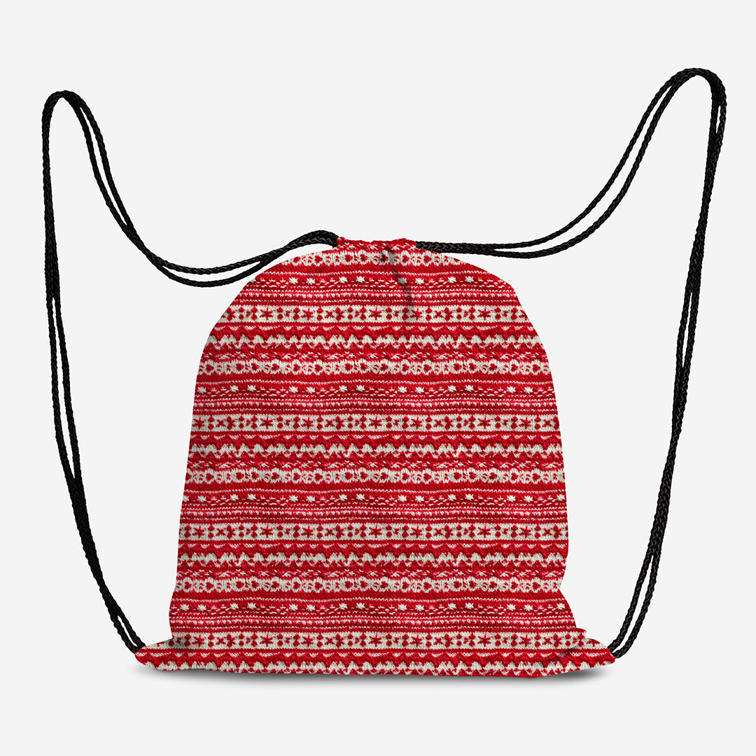 Christmas Sweater Red Knit Fabric