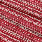 Christmas Sweater Red Knit Fabric