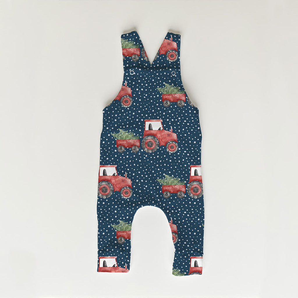 Winter Tractor Fabric