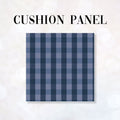 CUSHION CO-ORD Christmas Tree Blue Fabric Panel CP-1224