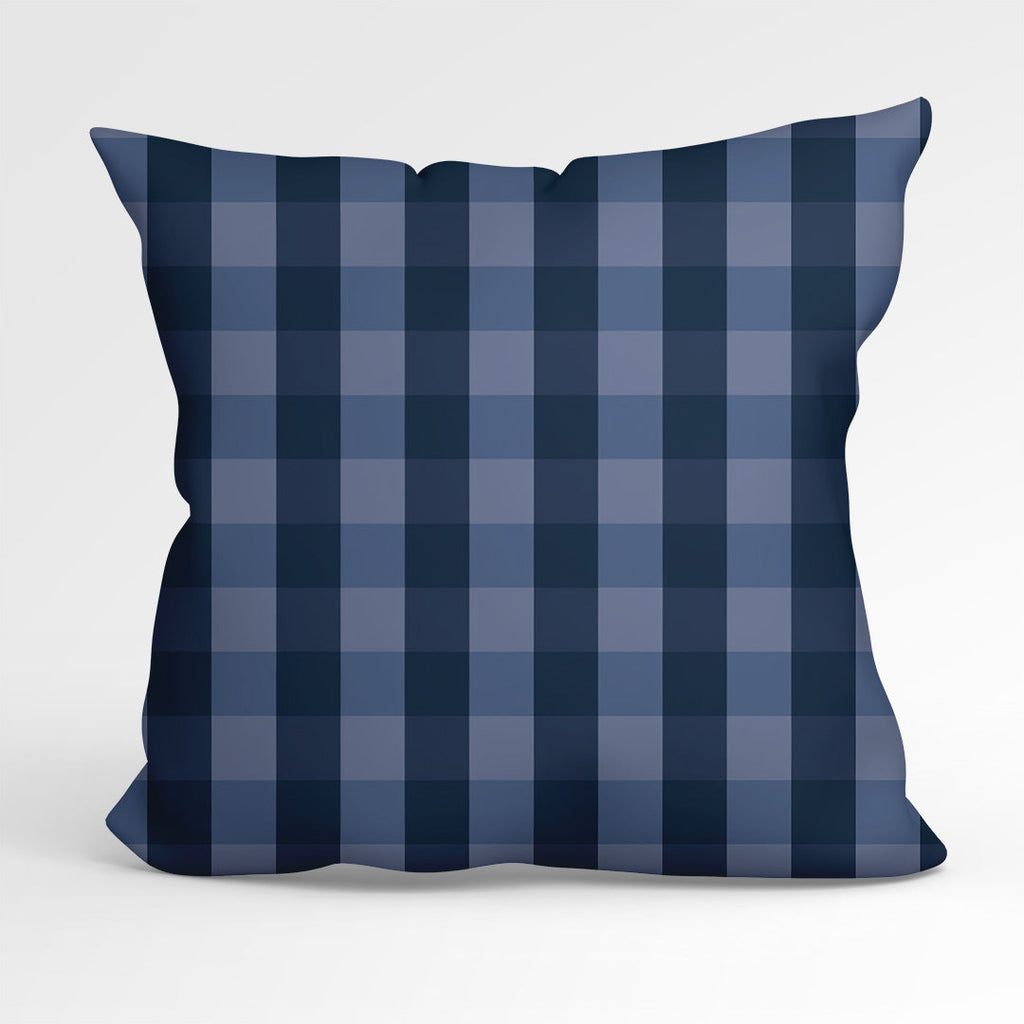 CUSHION CO-ORD Christmas Tree Blue Fabric Panel CP-1224