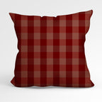 CUSHION CO-ORD Christmas Tree Red Fabric Panel CP-1228