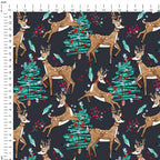 Christmas Wonderland Deer Fabric