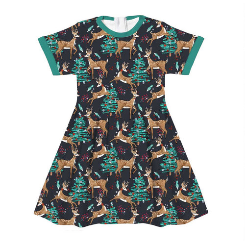 Christmas Wonderland Deer Fabric