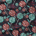 Christmas Wonderland Lollies Fabric