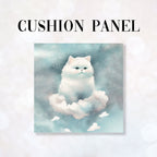 CUSHION Fabric Panel Cloud Cat CP-1231