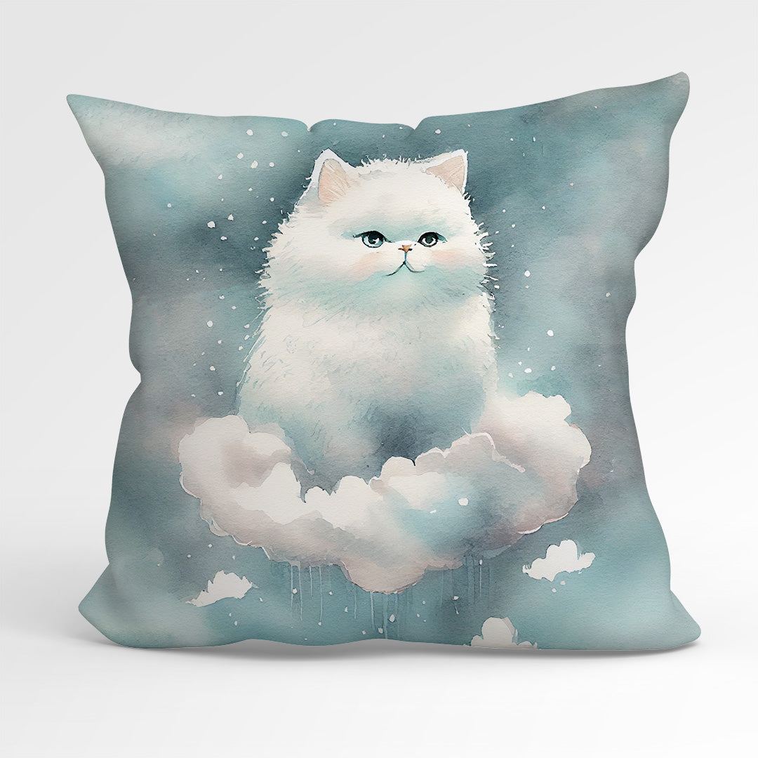 CUSHION Fabric Panel Cloud Cat CP-1231