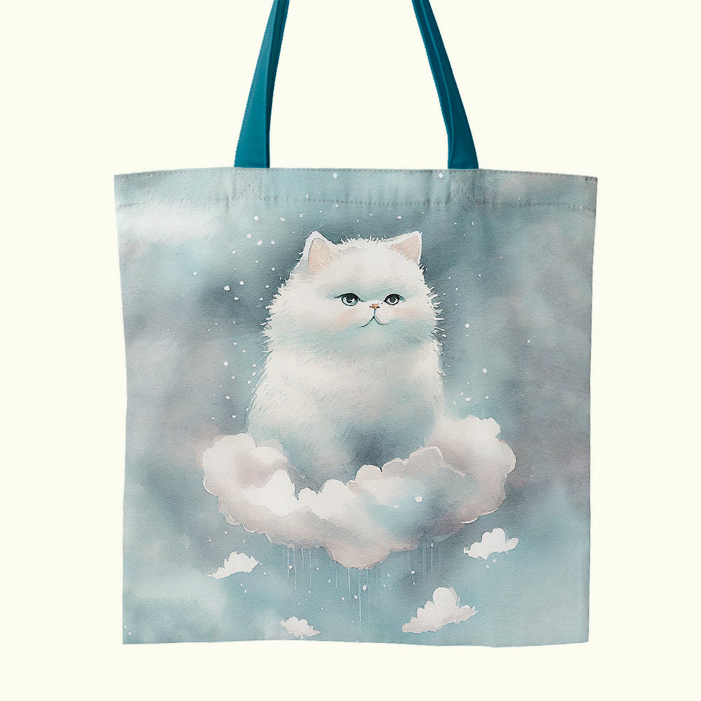 TOTE Cloud Cat Fabric Bag Panel