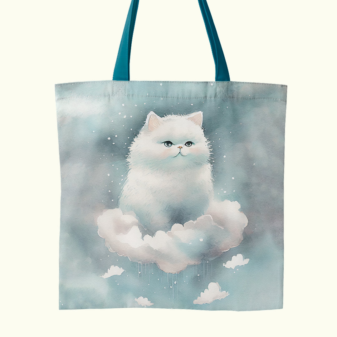 TOTE Cloud Cat Fabric Bag Panel
