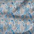 Cloudy Ikat Fabric