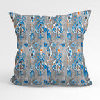 Cloudy Ikat Fabric