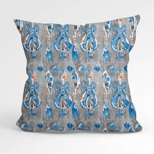 Cloudy Ikat Fabric