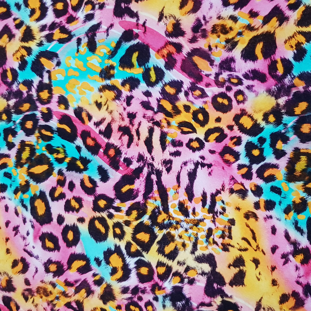 Colour Pop Animal Print Fabric