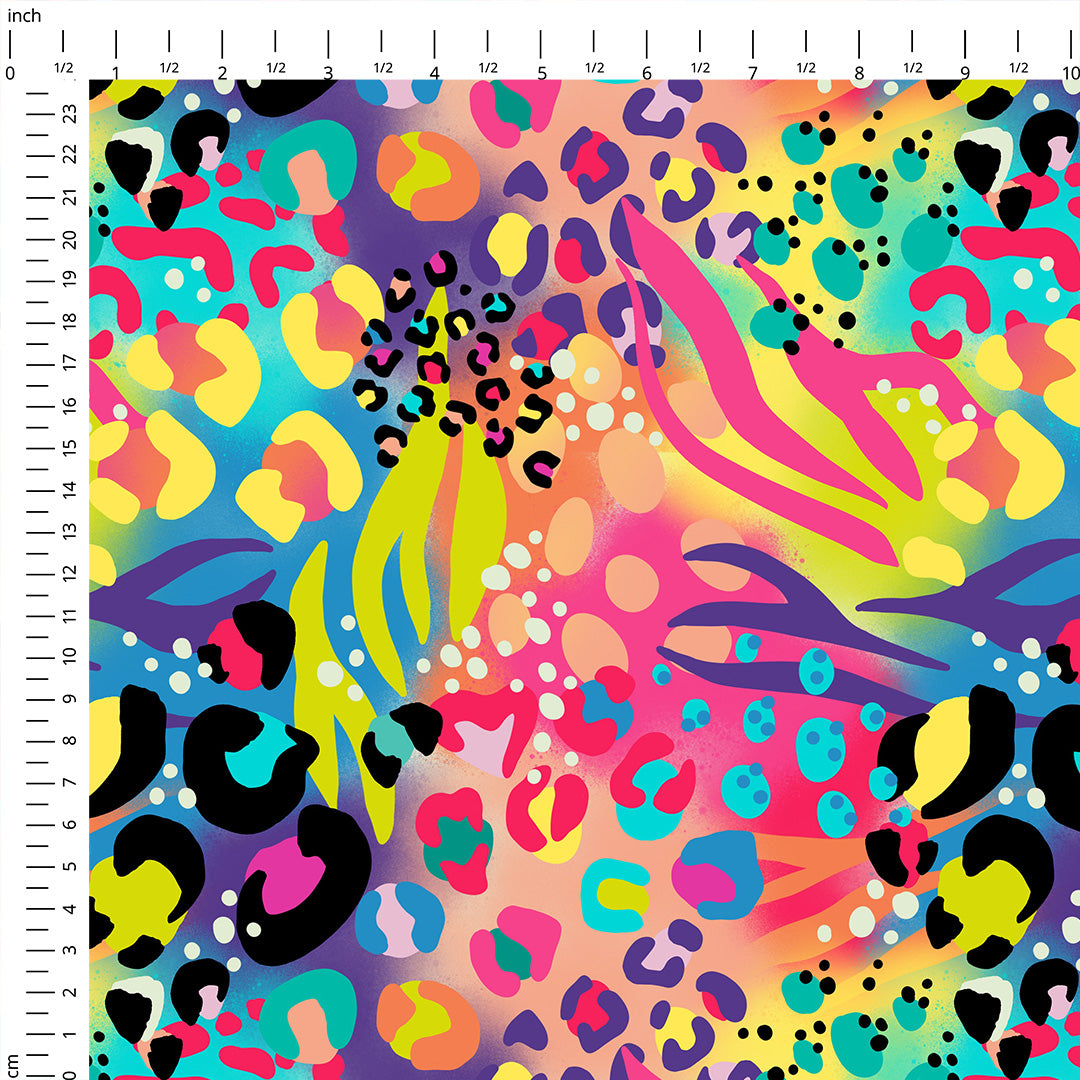 Colourful Animal Print Fabric