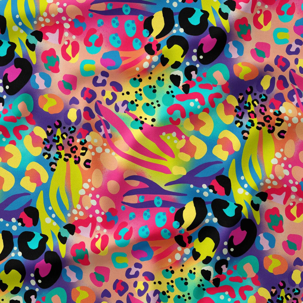 Colourful Animal Print Fabric