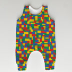 Colourful Blocks Fabric