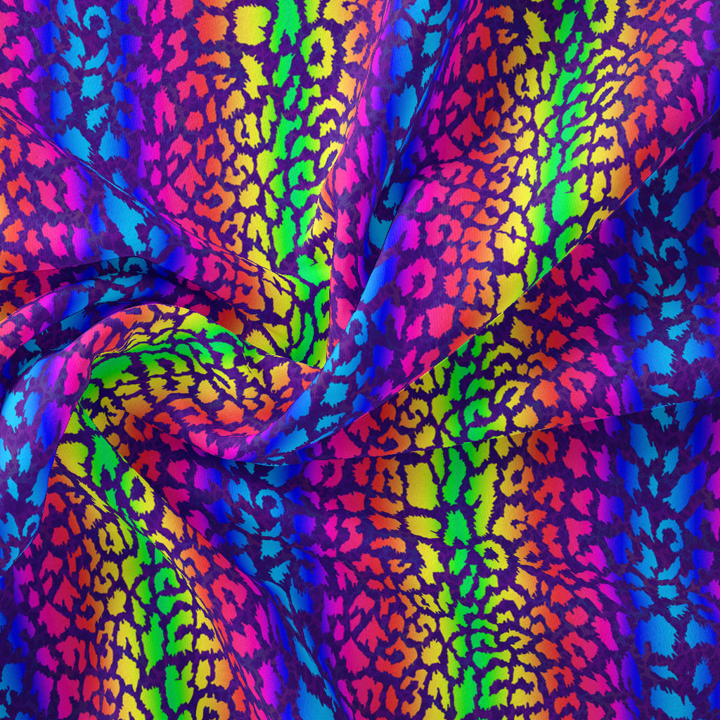 Colourful Cheetah Fabric