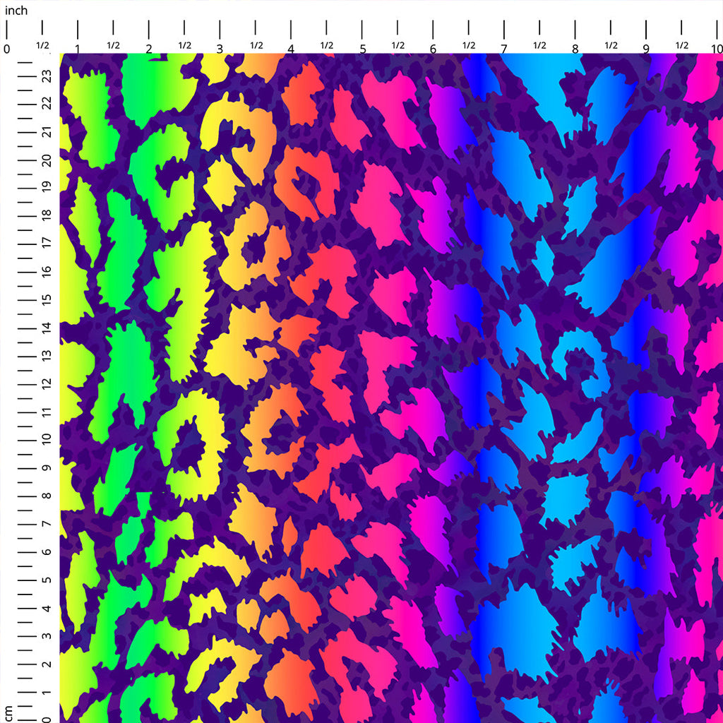 Colourful Cheetah Fabric