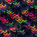 Colourful Chevrons Fabric