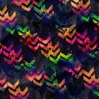 Colourful Chevrons Fabric