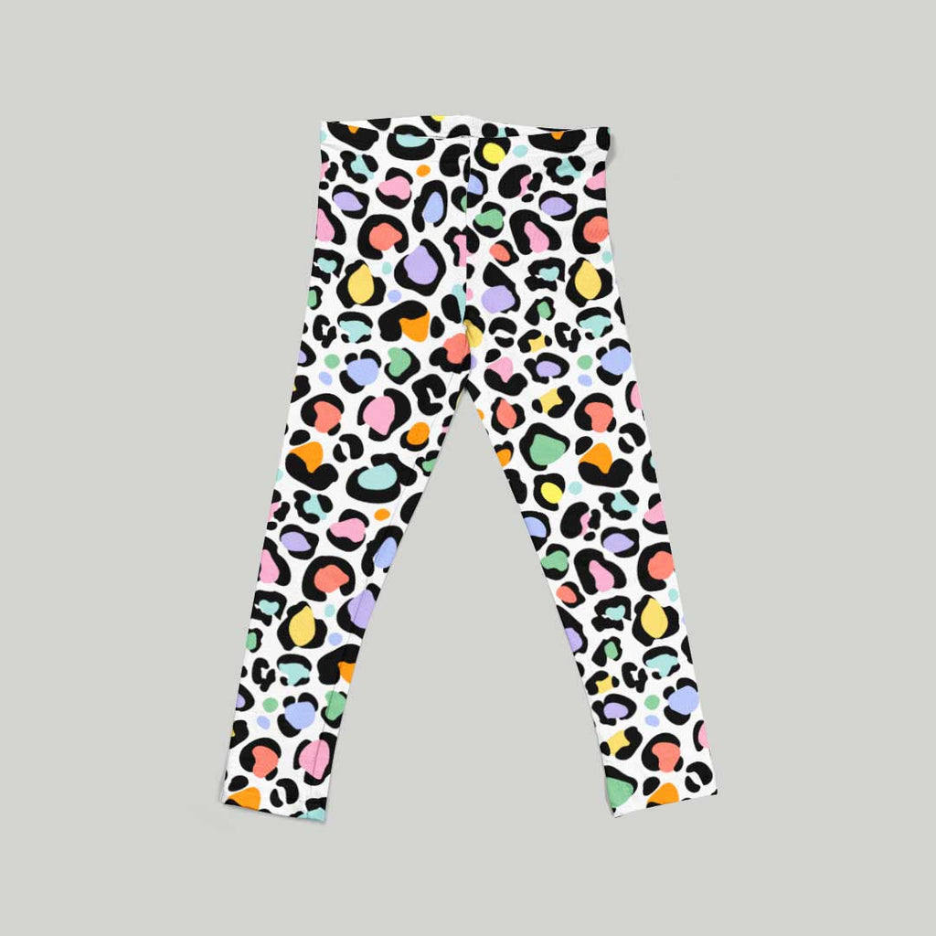 Colourful Leopard Spots Fabric