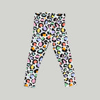 Colourful Leopard Spots Fabric
