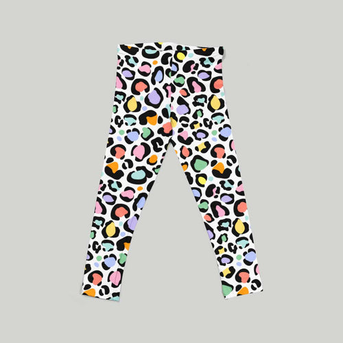 Colourful Leopard Spots Fabric