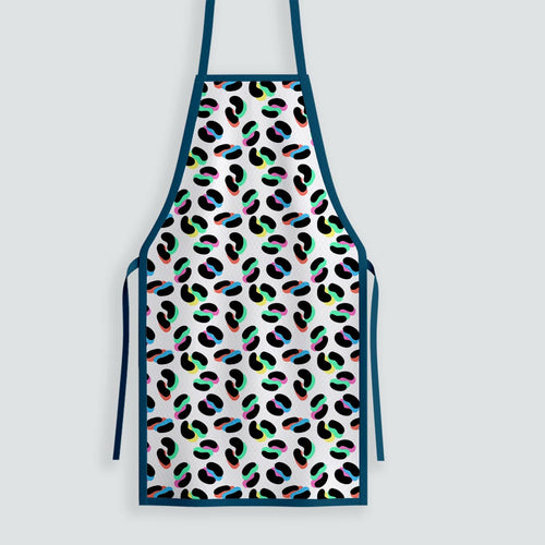 Colourful Modern Leopard Spots Fabric