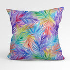 Colourful Palm Leaves Fabric