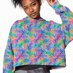 Colourful Palm Leaves Fabric