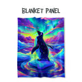 Colourful Penguin Fabric Blanket Panel BP-36