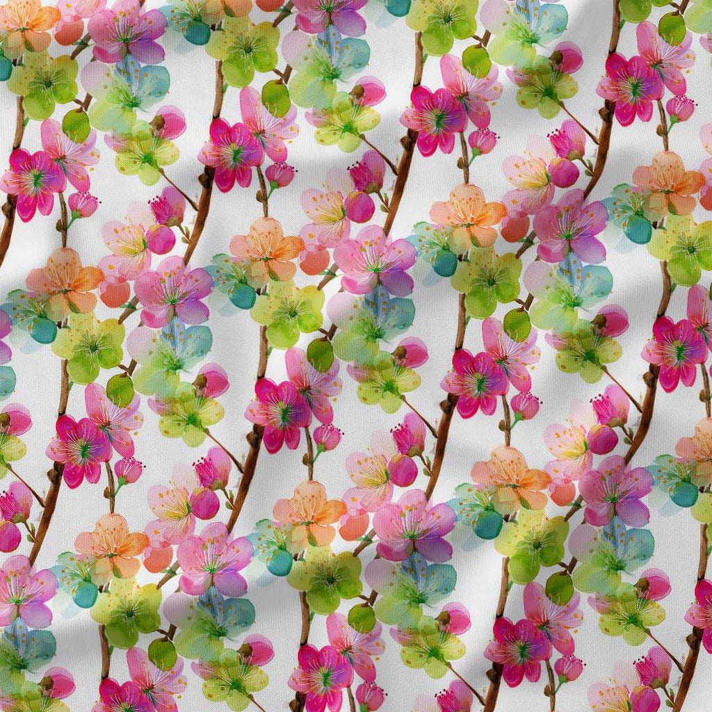 Plum Blossom Fabric