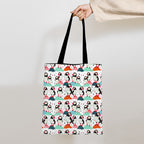 Colourful Puffins Fabric