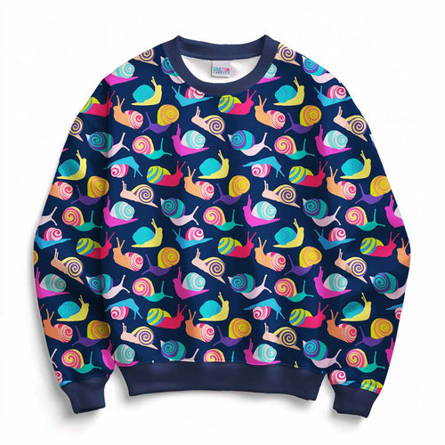 Colourful Snails Fabric