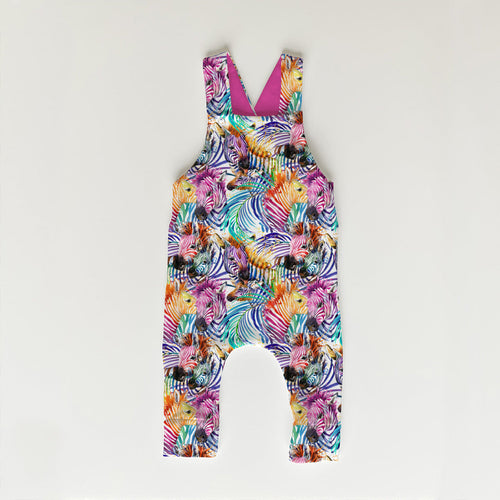 Colourful Zebra Fabric