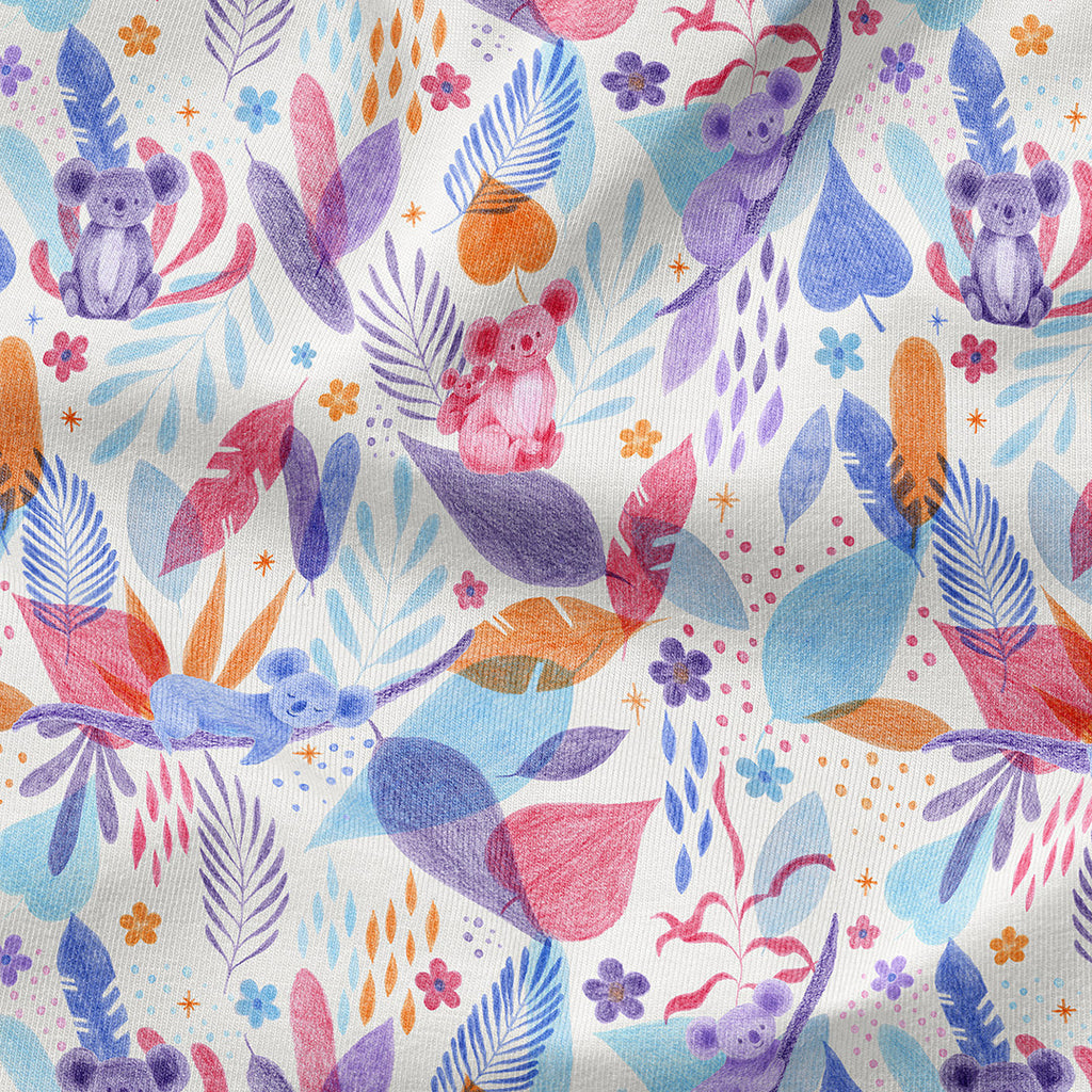 Cool Koalas Fabric
