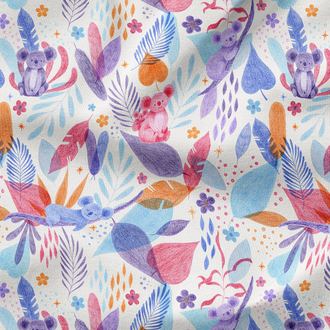 Cool Koalas Fabric