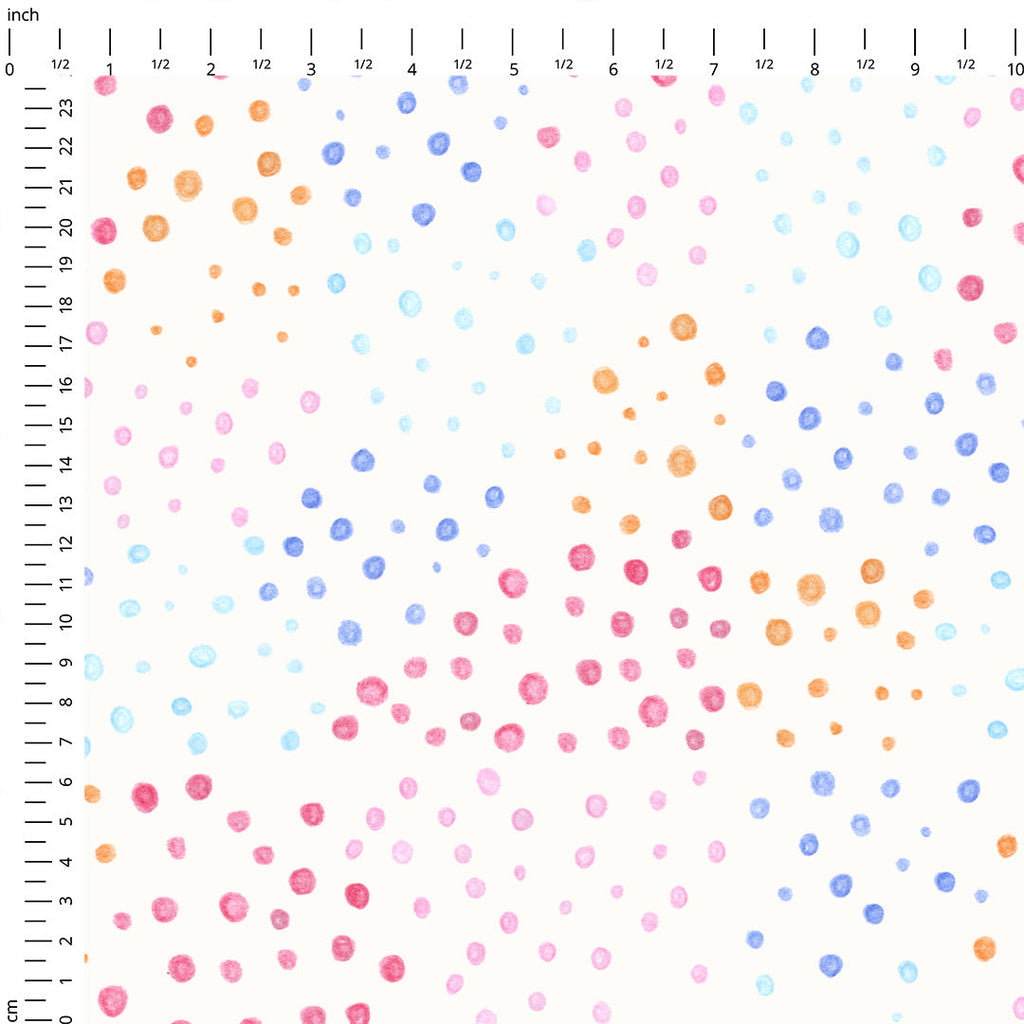 Cool Koalas Dots Fabric