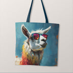 TOTE Cool Llama Fabric Bag Panel TP-154