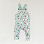 Cool Llamas Mint Fabric