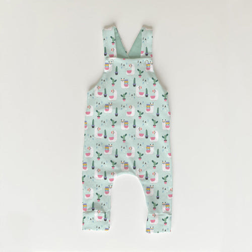Cool Llamas Mint Fabric