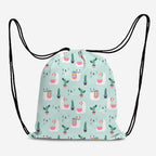 Cool Llamas Mint Fabric